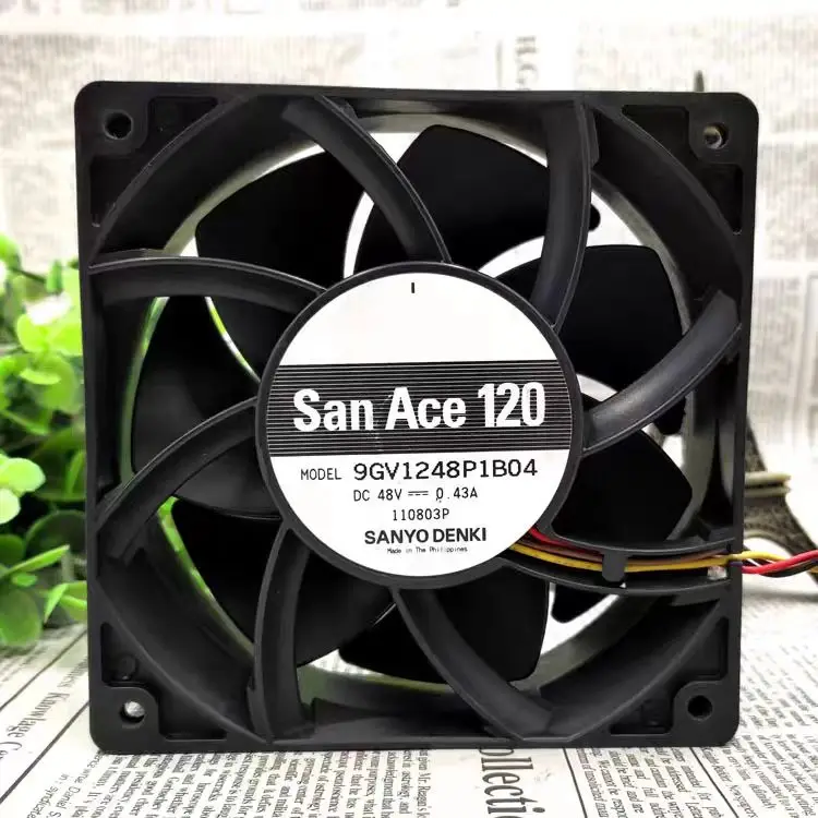 

Sanyo/ Sanyo 12038 9GV1248P1B04/B07/B03 4-wire 48V 0.43A inverter fan