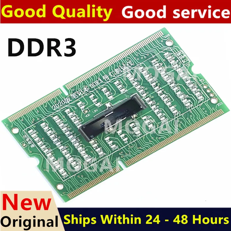 Memory Slot DDR3 DDR4 DDR5 DDR2 Diagnostic Analyzer Test Card SDRAM SO-DIMM Pin Out Notebook LED Tester Card