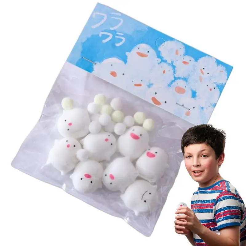 

Stress Relief Toy 8Pcs Vent Squeeze Toys Soft Squeeze Toy Home Decoration Portable And Cute Gadget For Kids And Adults