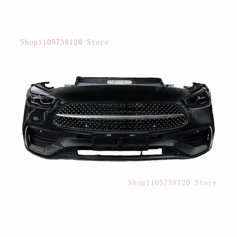 Top Quality Auto Parts Full Front Bumper Assembly With Grille Exterior Tuning Sport C-Class - Sedan