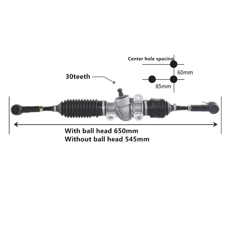 Excar Dongguan Excellent Steering Gearbox Assembly Golf Cart Electric Sightseeing Vehicle Steering Gear Box Assembly, Steering Gear Assembly