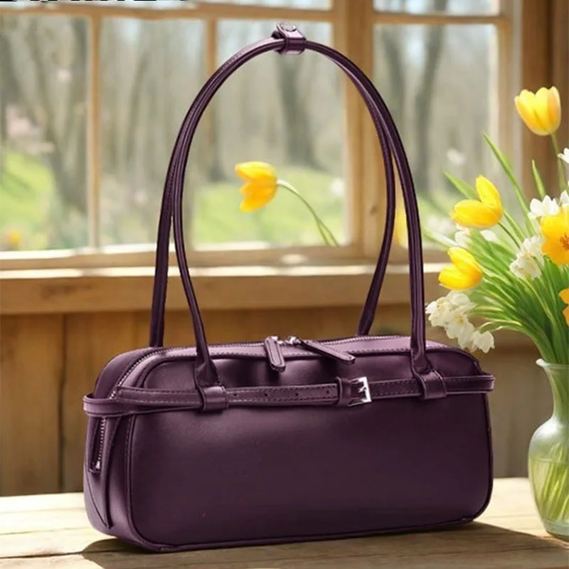

Women's summer new belt buckle underarm bag niche design multifunctional fashion commuter large capacity travel shopping bag