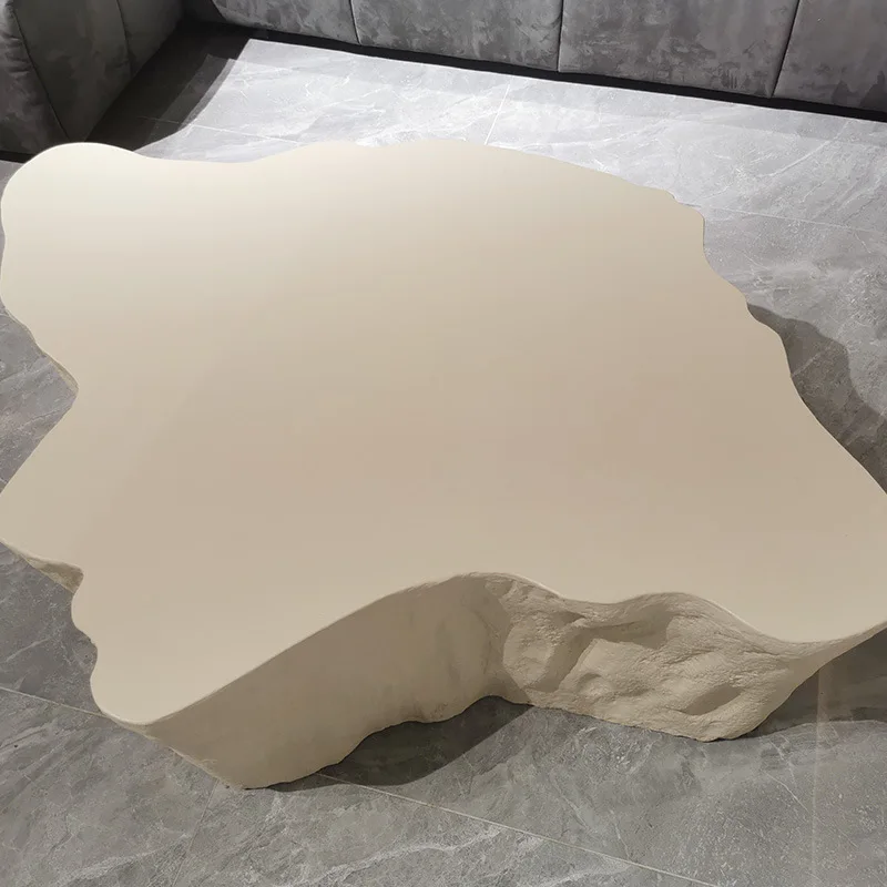 Simulation stone concrete coffee table  antique outdoor table