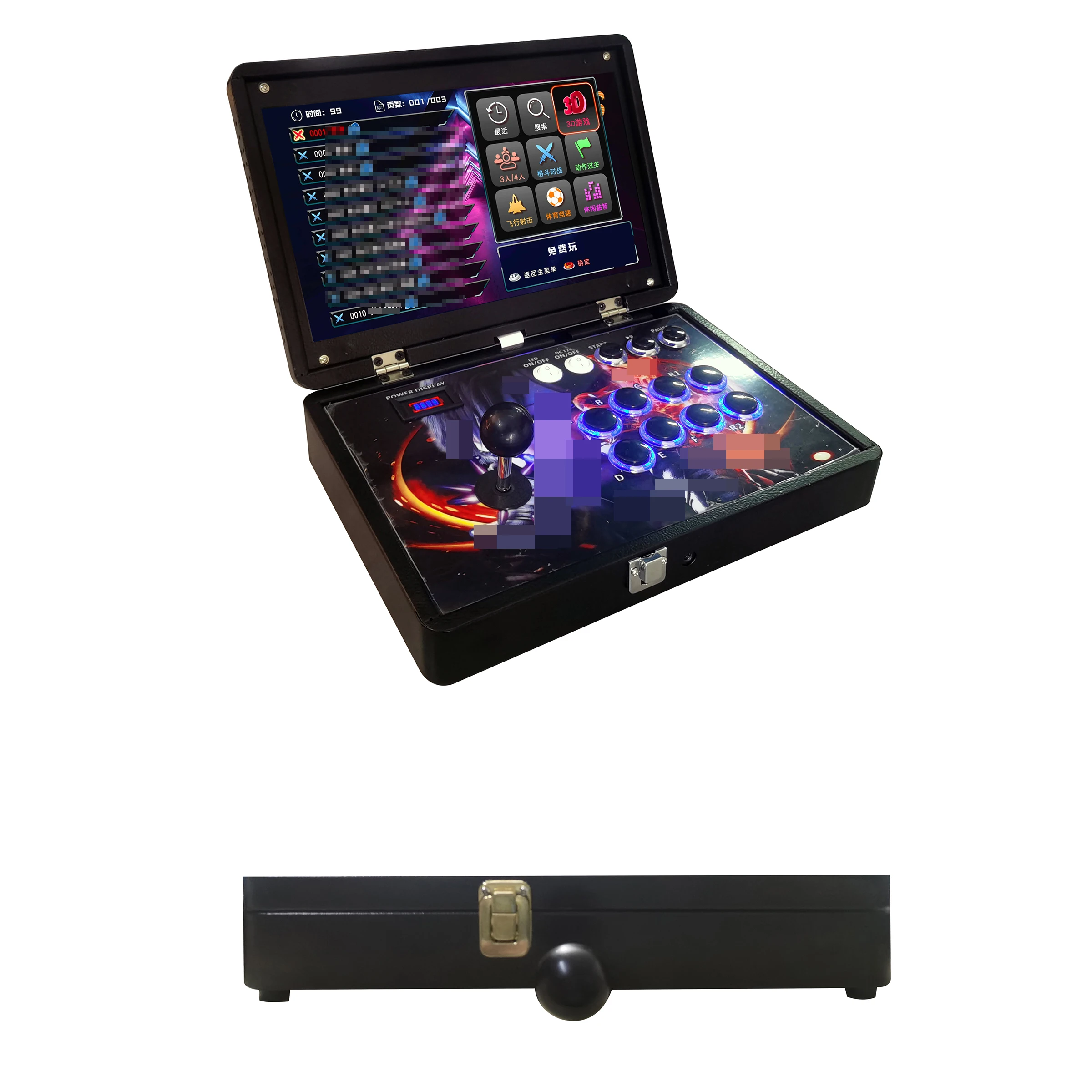 

2024 New Arcade Game Box DX 26800 in 1 Classic Mini Arcade 1-2 Players 14-inch 720P HD Video Game Console