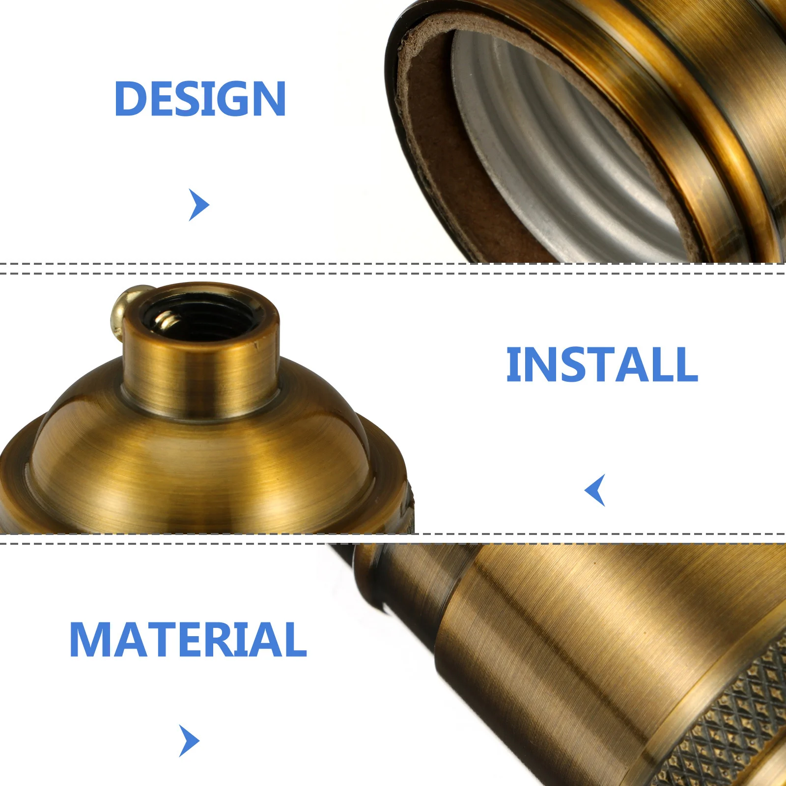 

Винтажный E27 литой под давлением держатель лампы, промышленный подвесной светильник, ретро держатель лампы Эдисона, термостойкий