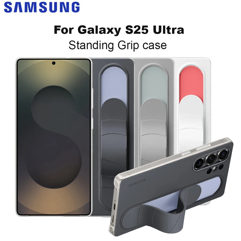 

Original Samsung Galaxy S25 Ultra case Standing Grip case for S25Ultra Standing Grip Phone case EF-GS938CBEG