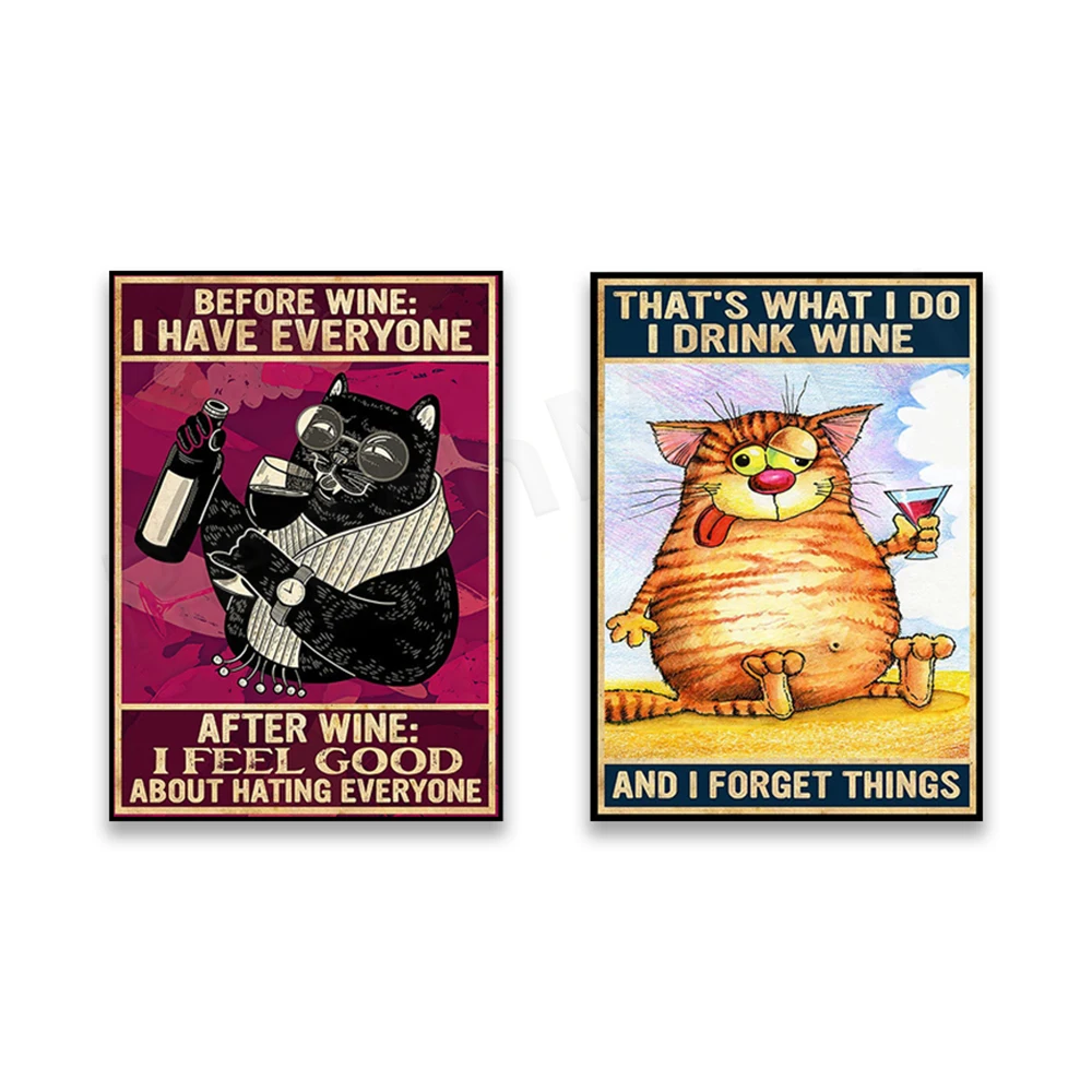 Black Cat And Wine … - image