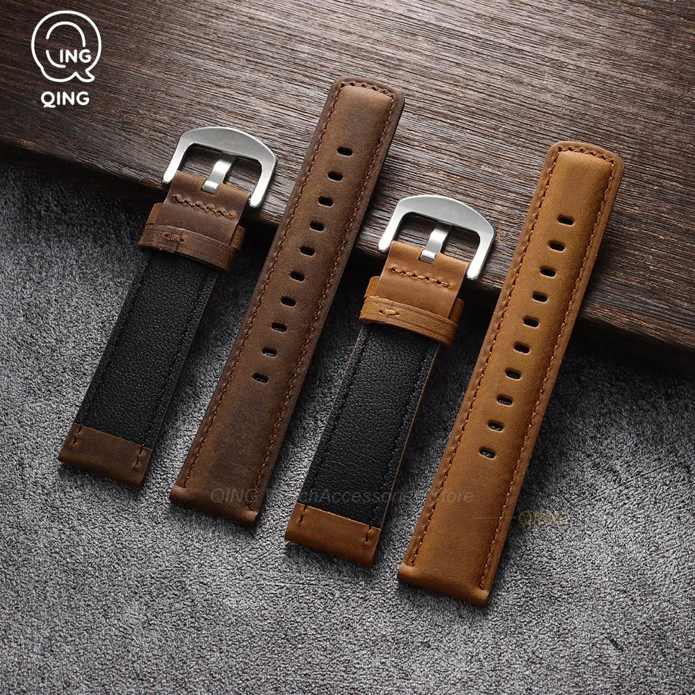 20mm 22mm Vintage Matte Leathe - Smartwatch Vintage Watches For Women review and price