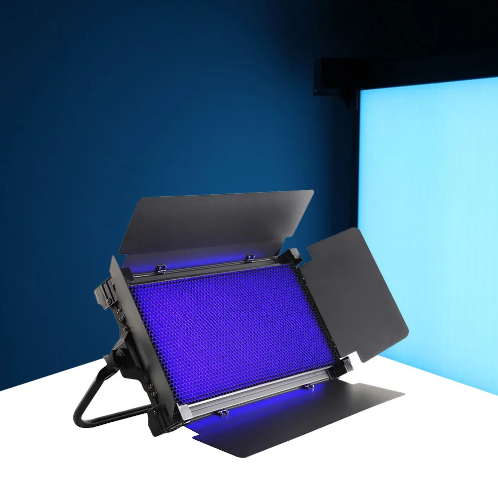 전문 오디오 led rgb 사진 스튜디오 상자 카메라 조명 장비 비디오 촬영 회의 패널 조명 세트 키트 사진