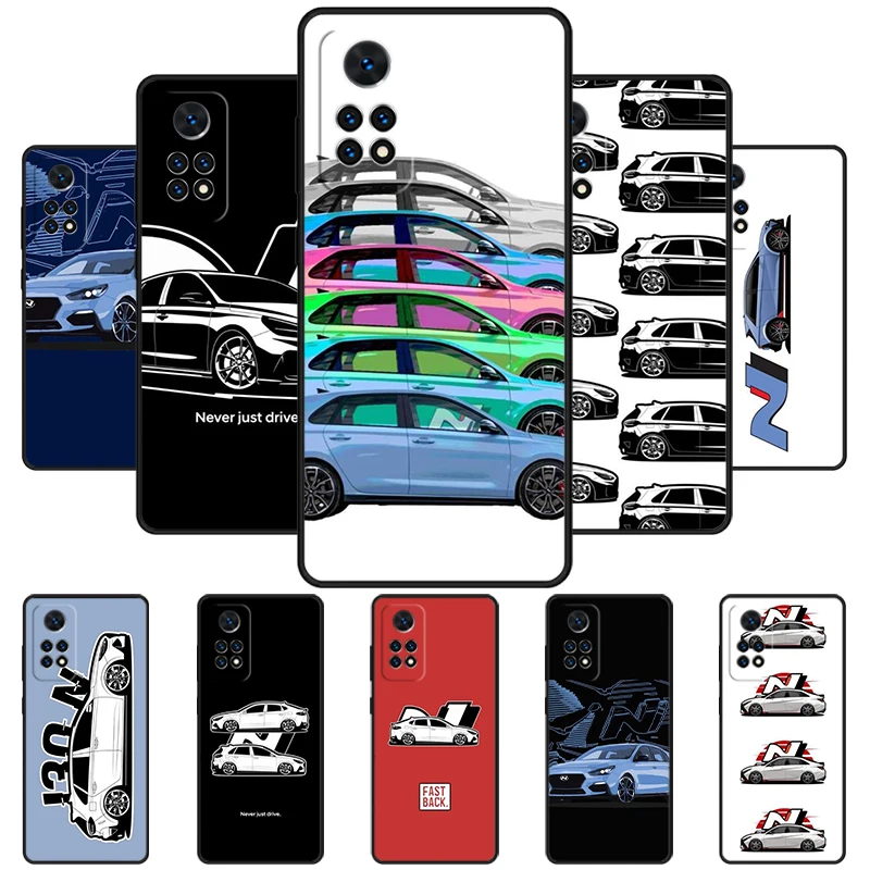 Hyundai i30 N line Phone Case For Redmi Note 11 EPro 11S 10T 9S Promax 8 Pro Xiaomi Mi 11 12X 12S Ultra Cover