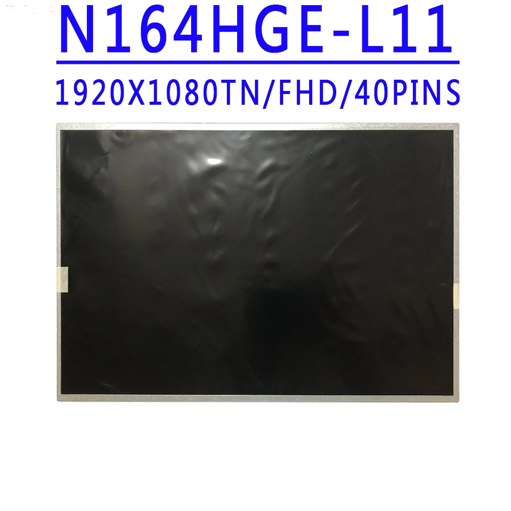 

N164HGE-L11 N164HGE-L12 16.4 inch 1920X1080 TN 40PINS LVDS 59% NTSC 220 cd/m² 60Hz LCD Without Touch For VPCF2390X VPCF22C1