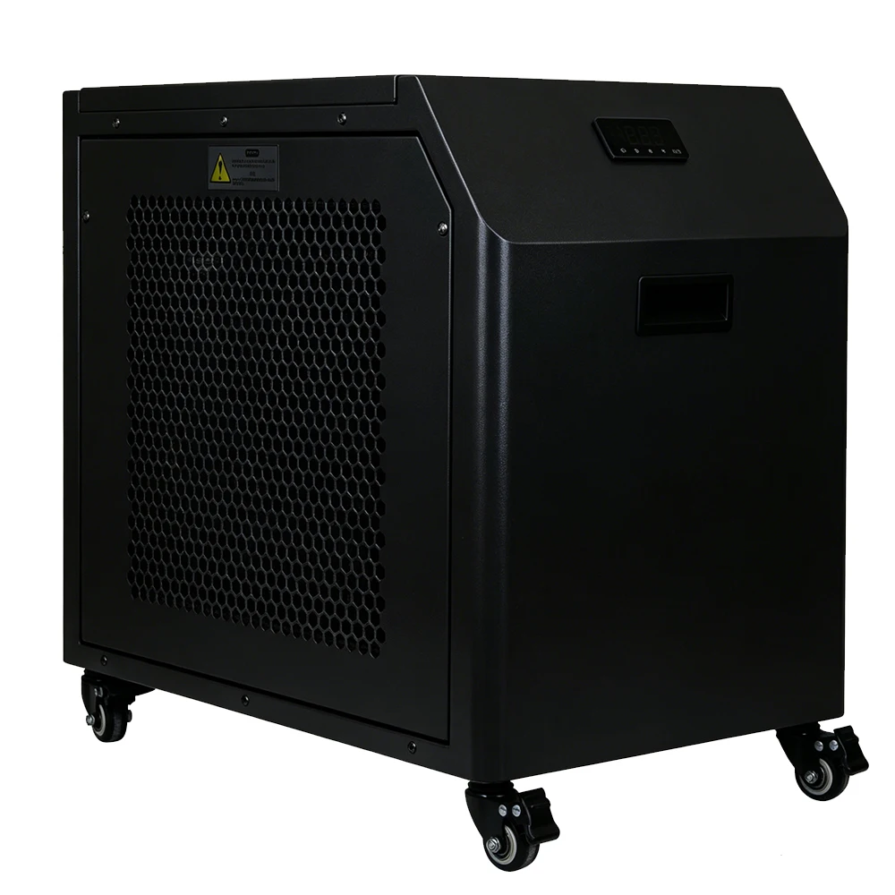 Air Cooled Chiller Heater R410A 8000W Digital Compressor Auto Remote Ice Bath 0.5-3h.p