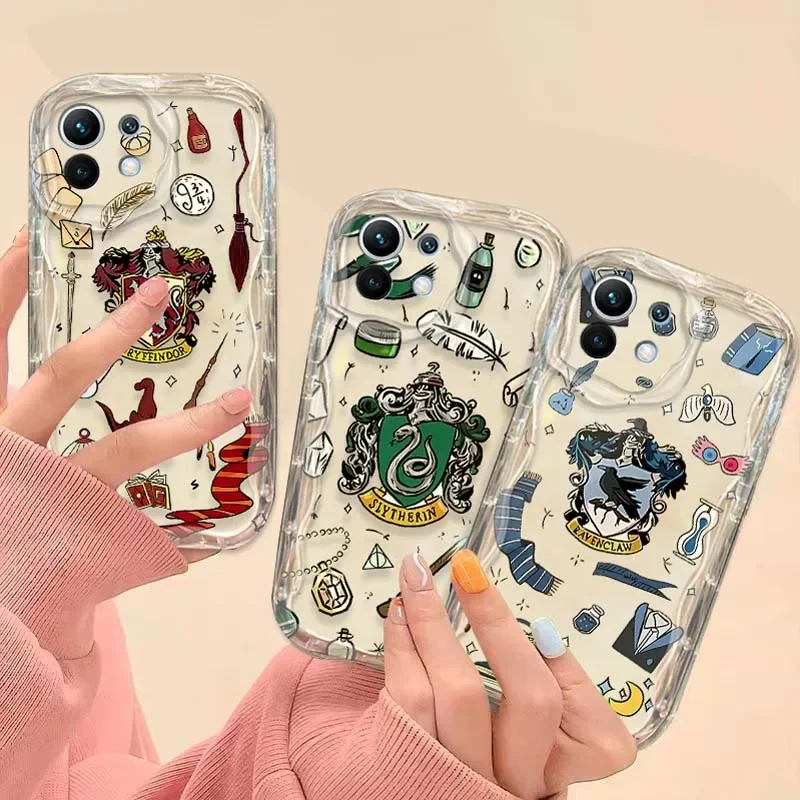 Case For Xiaomi 14T 13T 12T 13 12 11 11i Lite 5G 10T POCO X5 X6 Pro X3 NFC X4 GT F3 F4 F5 F6 M6 M5S Magic Potters Wand Harries