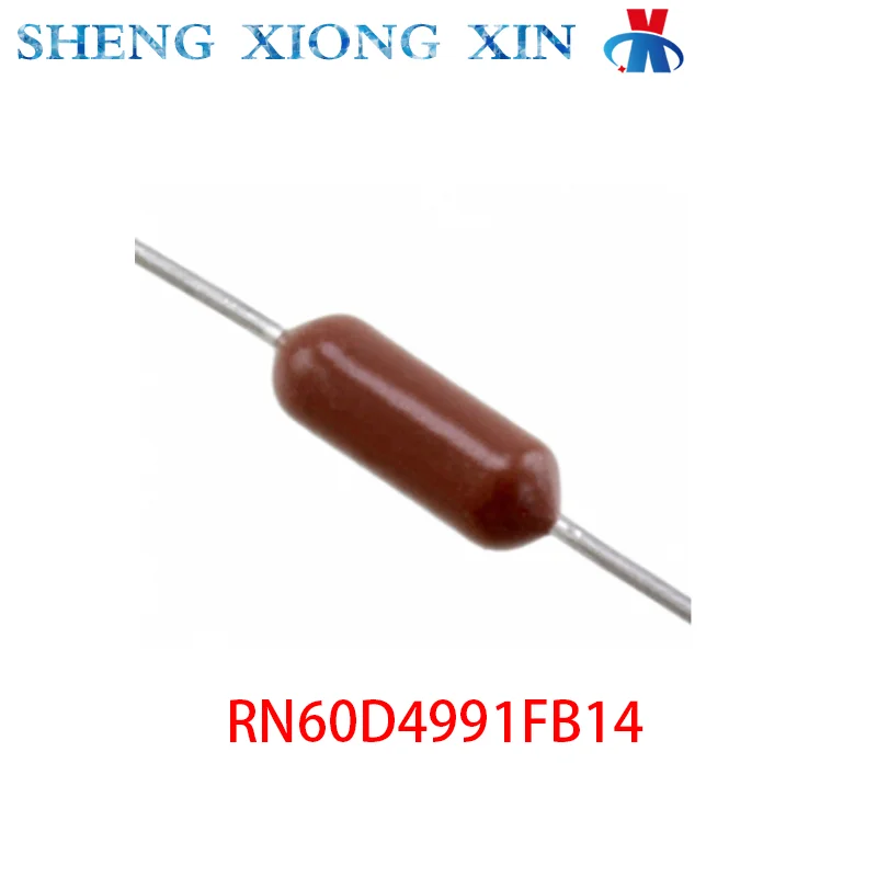 

10pcs RN60D4991FB14 Metal film resistor RN60D4991F Integrated Circuit