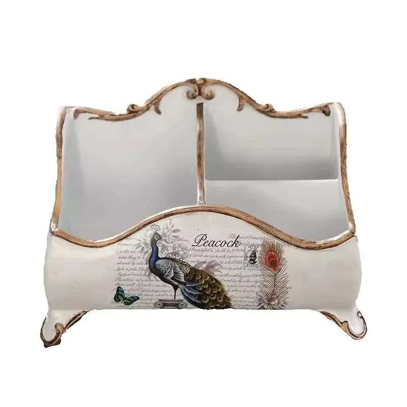 

Fashion Nordic Style Desktop Multifunction Resin Storage Box