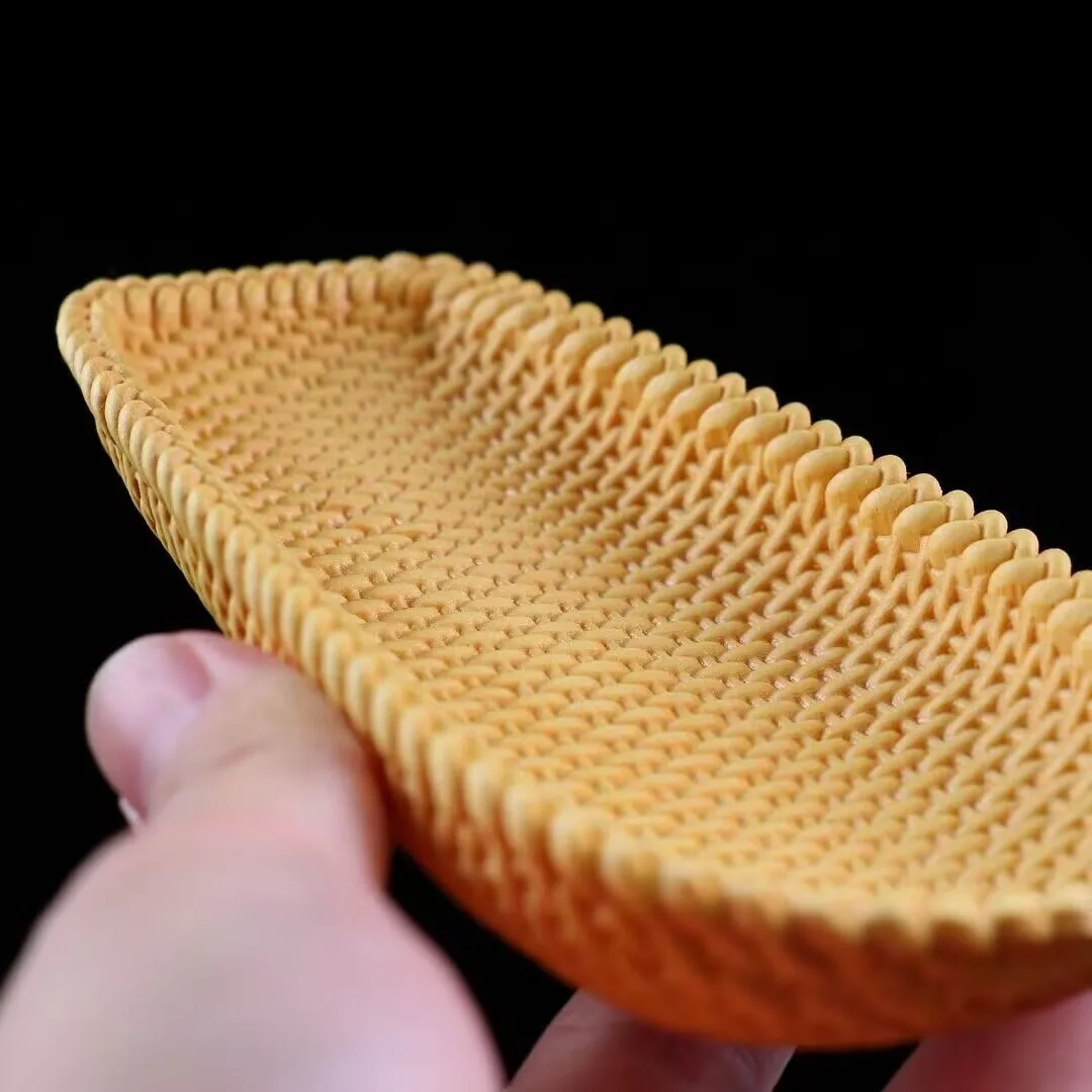 

Китайская самшитовая деревянная ручная резная чайная ложка, статуя лопаты