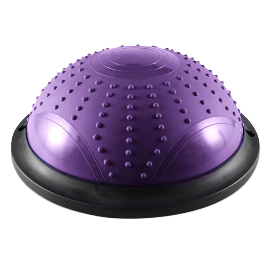 Half Yoga Ball Balance Trainning Ball with Resistance Bands Air Dome Balance Ball for Body Home Gym Workouts Fitness