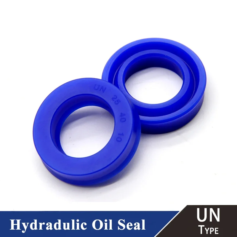 5pcs UN Radial Shaft Hydraulic Seal (IDxODxTHK), ID 20-30mm Polyurethane Piston Shaft Piston Rod PU Single Lip U Cup Oil Seals