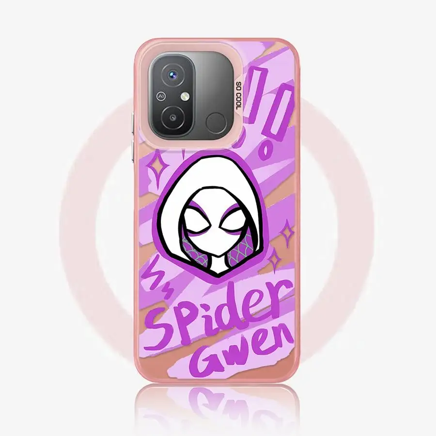 Marvel Sipiderman Gwen Soft Case dla Xiaomi Redmi Note 13 Pro 12 11Pro 10 10S 11S 12S 12Pro Plus 5G 10Pro Pokrowiec na telefon