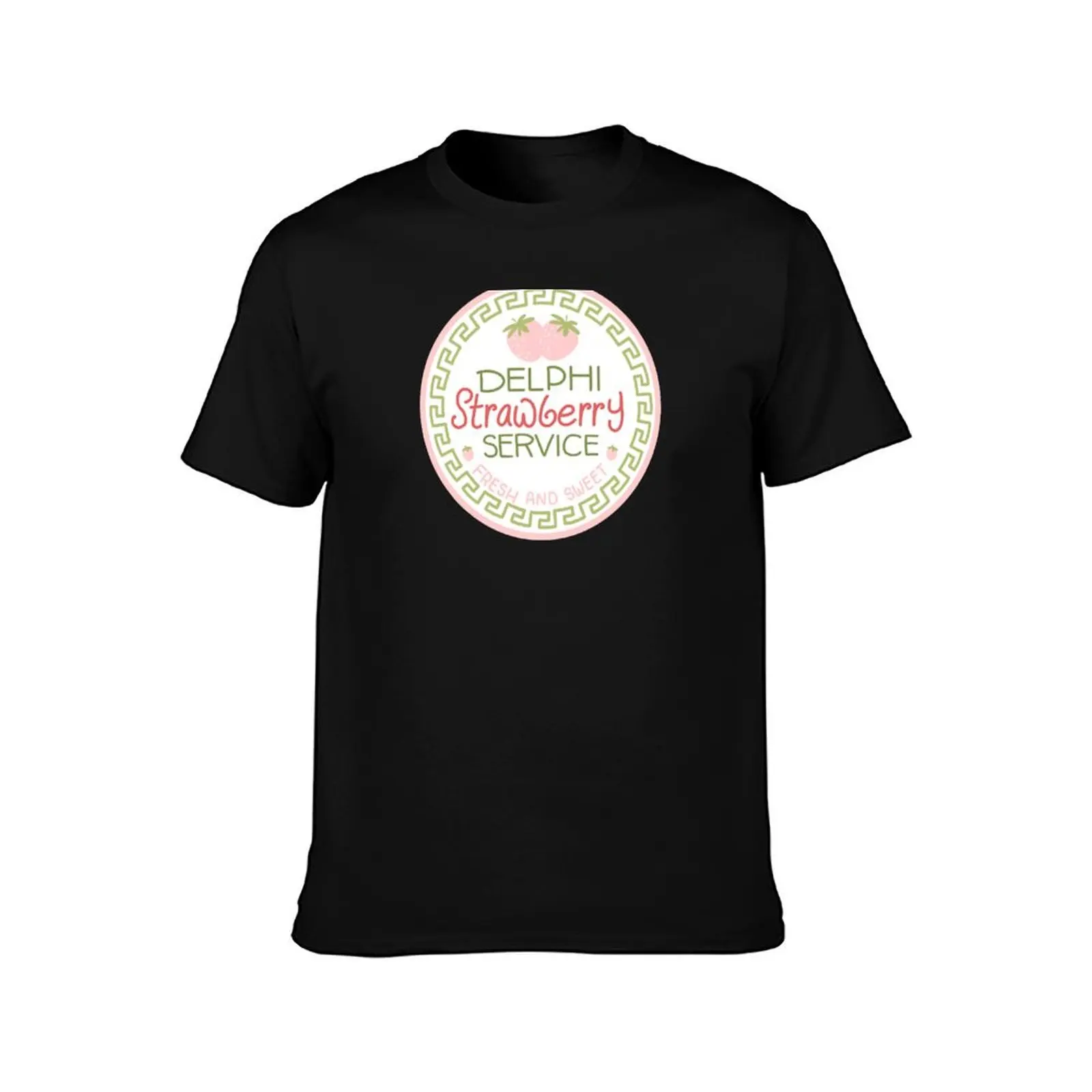 Delphi strawberry service T-Shirt t shirt for man 100 percent cotton t shirt personalised T-Shirt