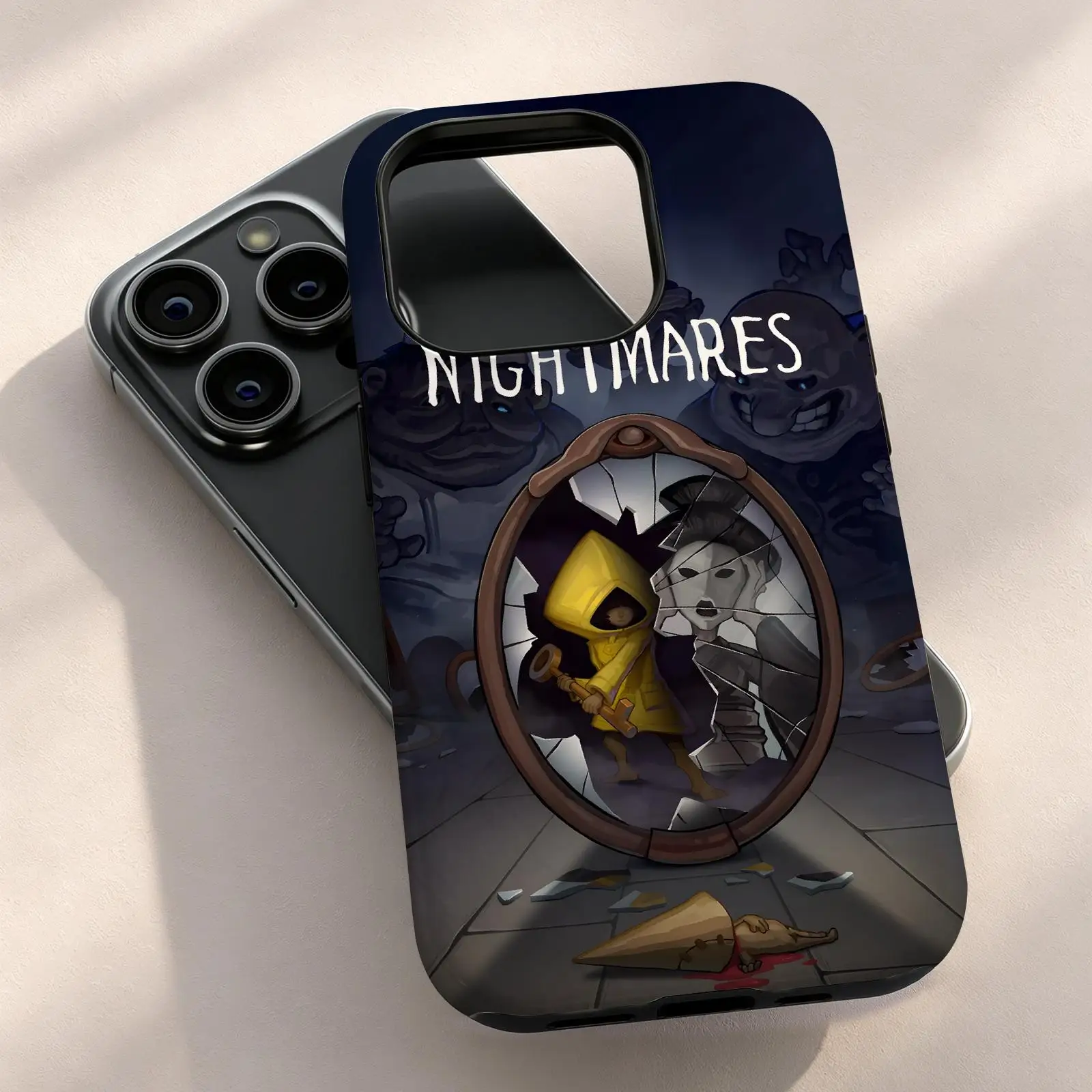 HOT GAME Little nightmares Phone Case For iPhone17 16 16e 15 14 13 12Plus Pro Max Glossy Magnetic Film Case
