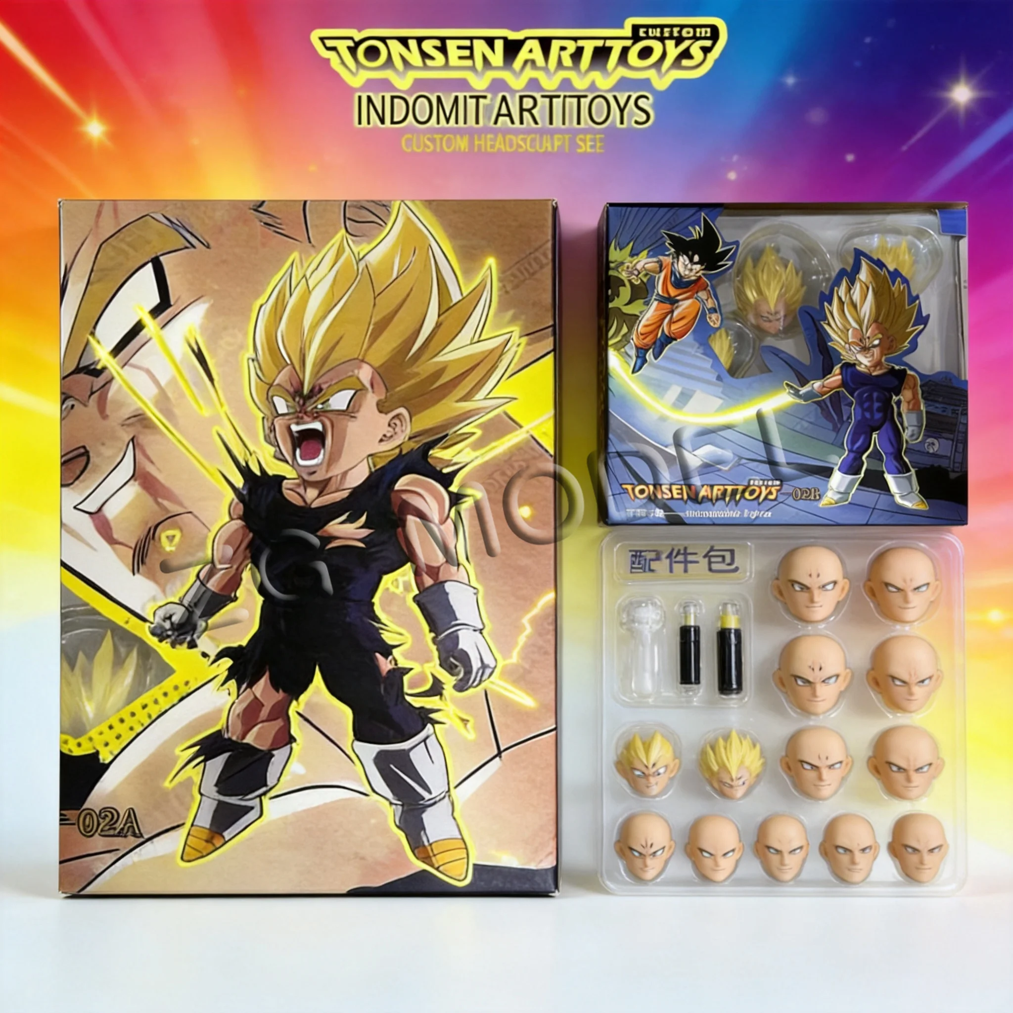 

S.H.Figuarts SHF Dragon Ball Indomitable Fighter Majin Vegeta 02A Anime Action Figure Model Accessories