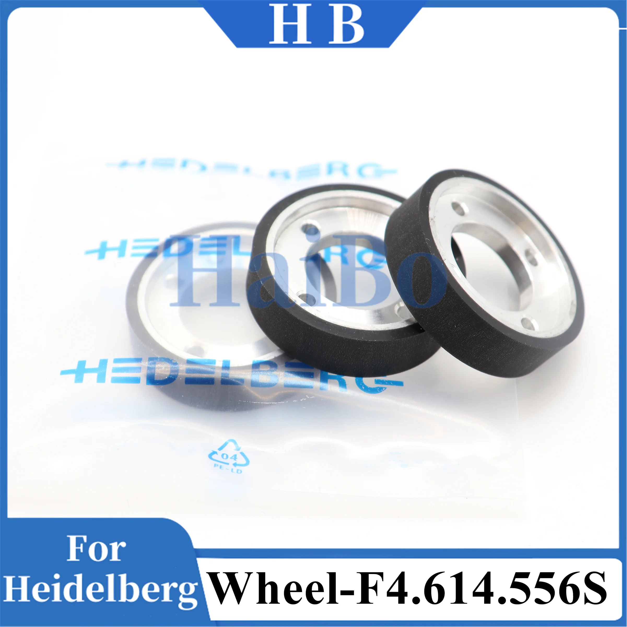 HaiBo Best Quality F4.614.556 Friction Wheel 38x19x10mm F4.614.555 F4.614.556S Feed Wheel For Printing Machine Parts