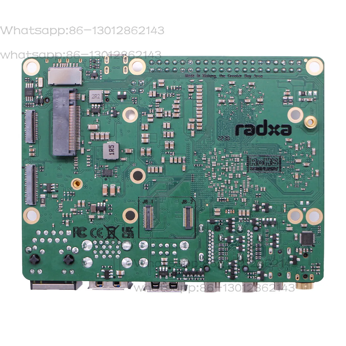 Development board ROCK 5B RK3588 octa-core single board computer 8K output ROCK 5B 32GB [32GB LPDDR4X, WIFI/eMMC