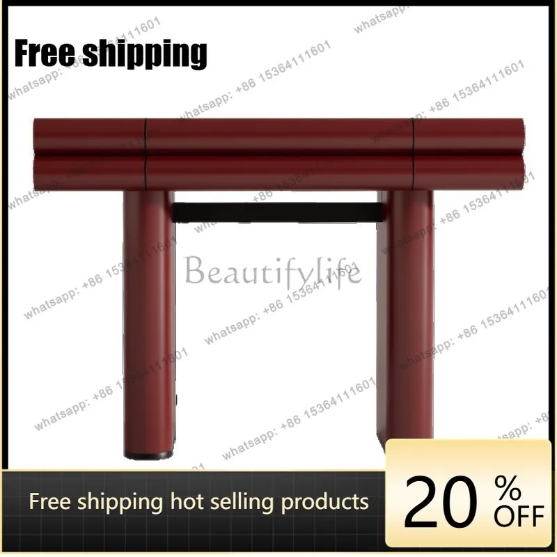 PJ entryway table new Chinese style entryway wall-facing feature table living room decorative cabinet