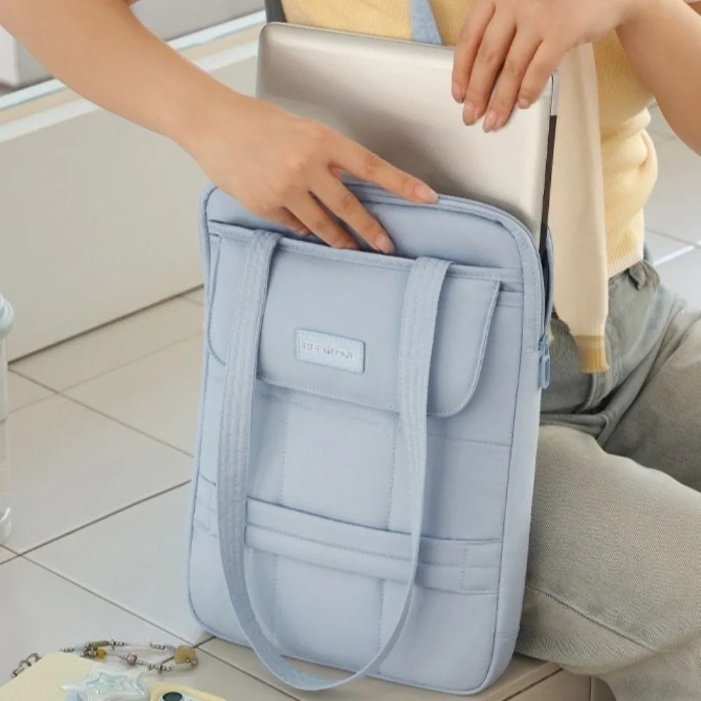 جديد 15 بوصة كمبيوتر محمول كم أكسفورد للصدمات حقيبة كتف للكمبيوتر المحمول مقاومة للماء متعددة الأغراض حقيبة يد