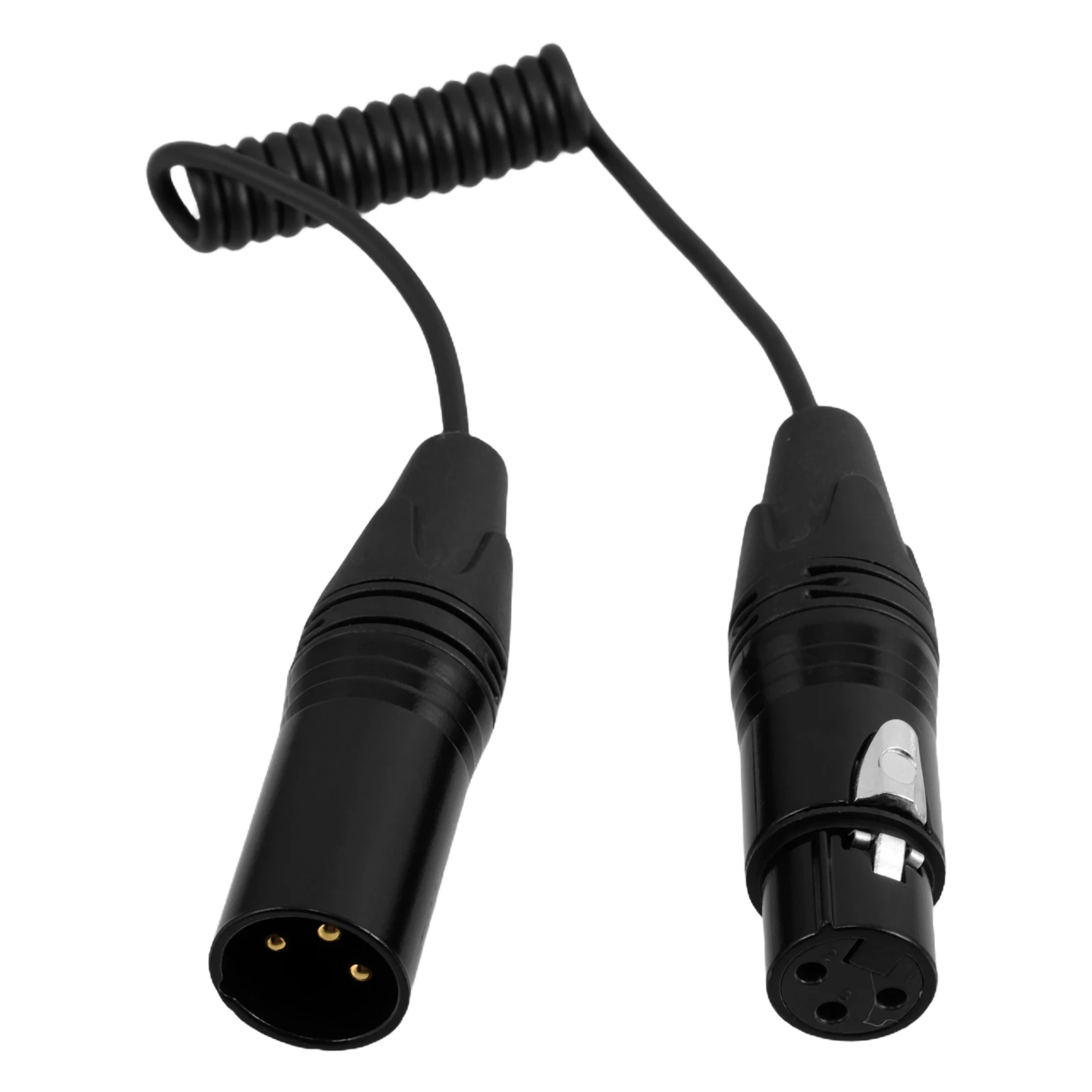 

Spring XLR Cables Male Female Connector Copper Balanced Microphone Cable Audio Coupler Recording Equipment