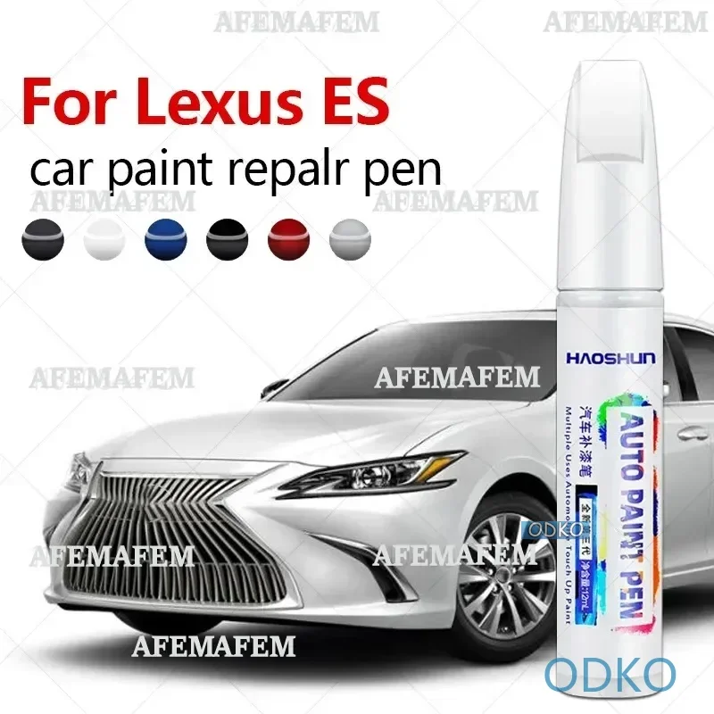 Paint Repair Pen Touch Up Scratch Remover DIY Auto Accessories Black White For Lexus ES ES260 ES300 ES350 1989-2025 XZ10 XZ20
