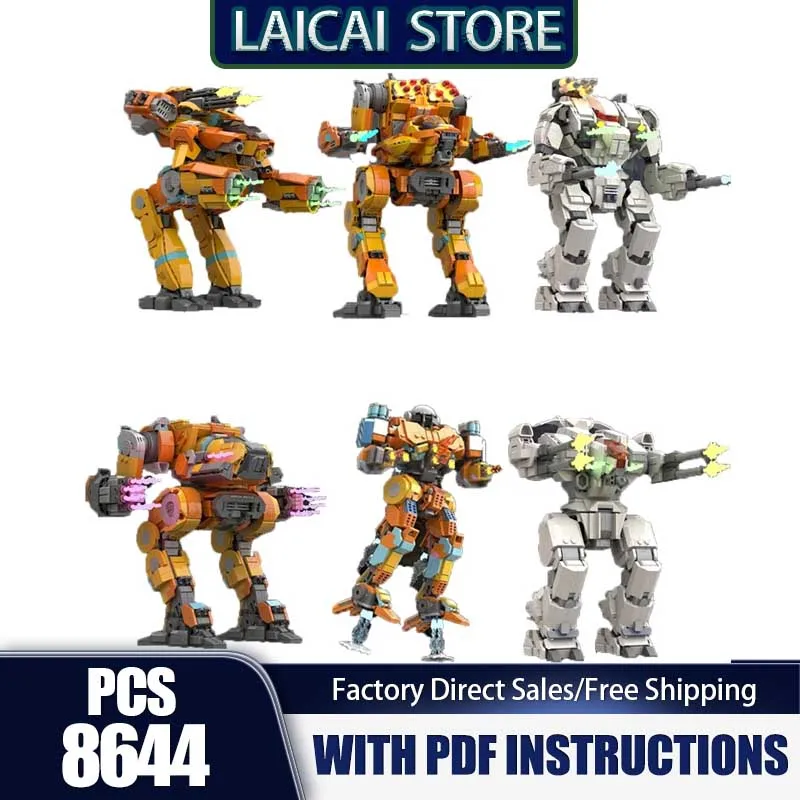 

Moc Building Blocks Combat Technology Mecha Space Model Technology Modular Popular Movie Model Brick Assembly Construction Toy