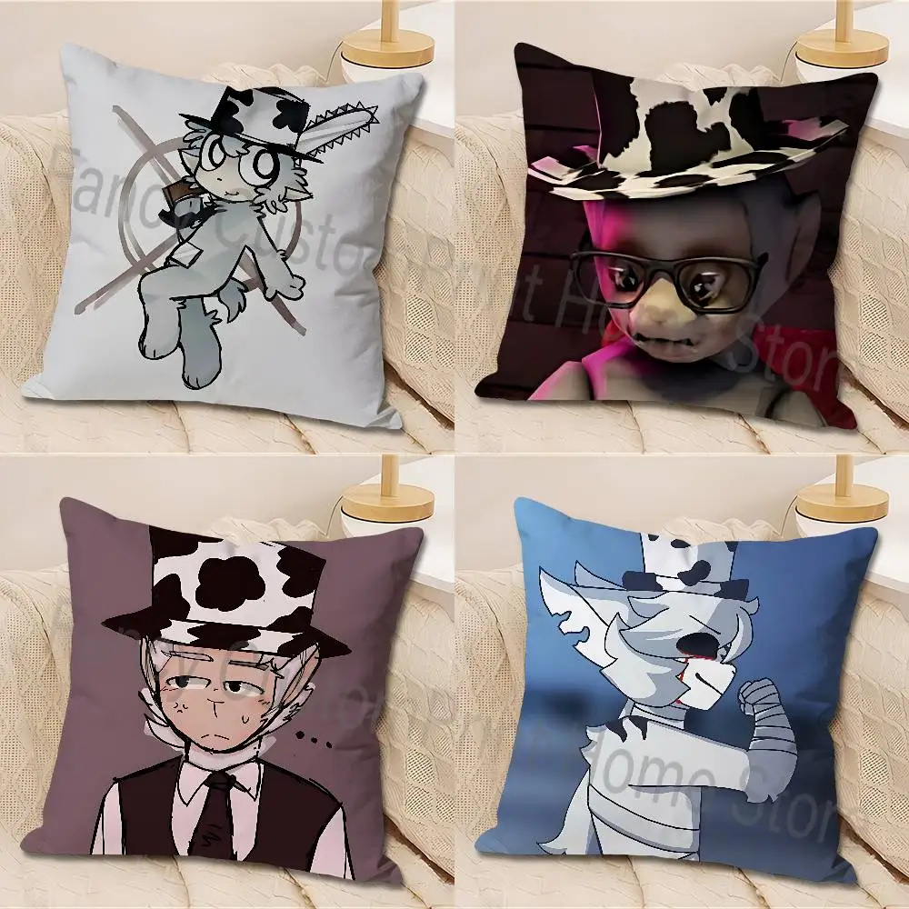 G-Guardian S-Slendytubbies 3 Anime Celebrity Merchandise All-Match Printed Pillow Case Sofa Car Office Room Decoration Protector