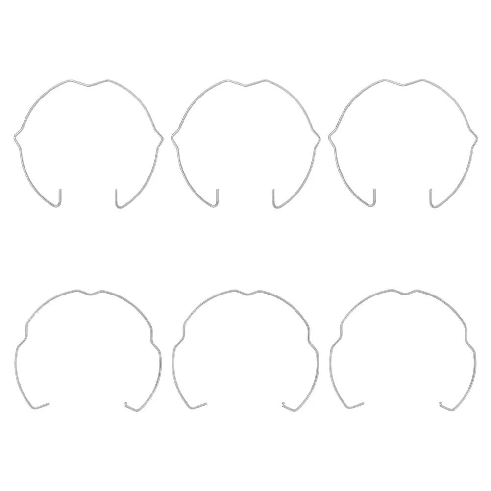 6Pcs Heavy Duty Lamp Fixing Buckles Spring Clips for Downlights Recessed Light Retaining Clips Bulb Holder Replacement Clamps