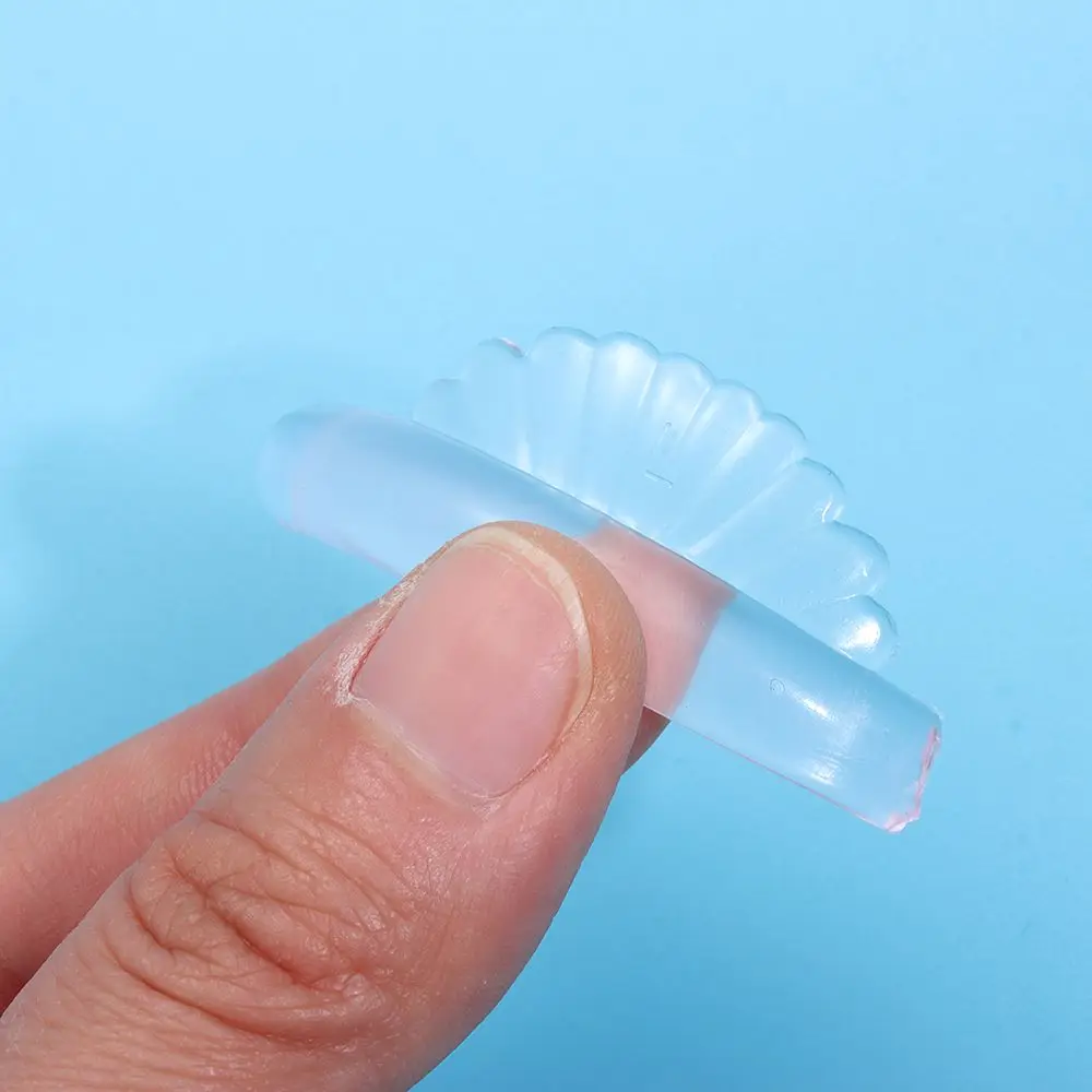 5Pairs Applicator Tools Silicone Eyelash Perm Pads Eyelash Extension Reusable Sticky Lashes Rods Shell Style