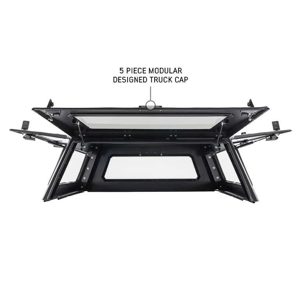 RAM 1500 for Tacoma Gladiator Maverick Canopy Topper Stainless Steel Truck Bed Cover Locking System Model