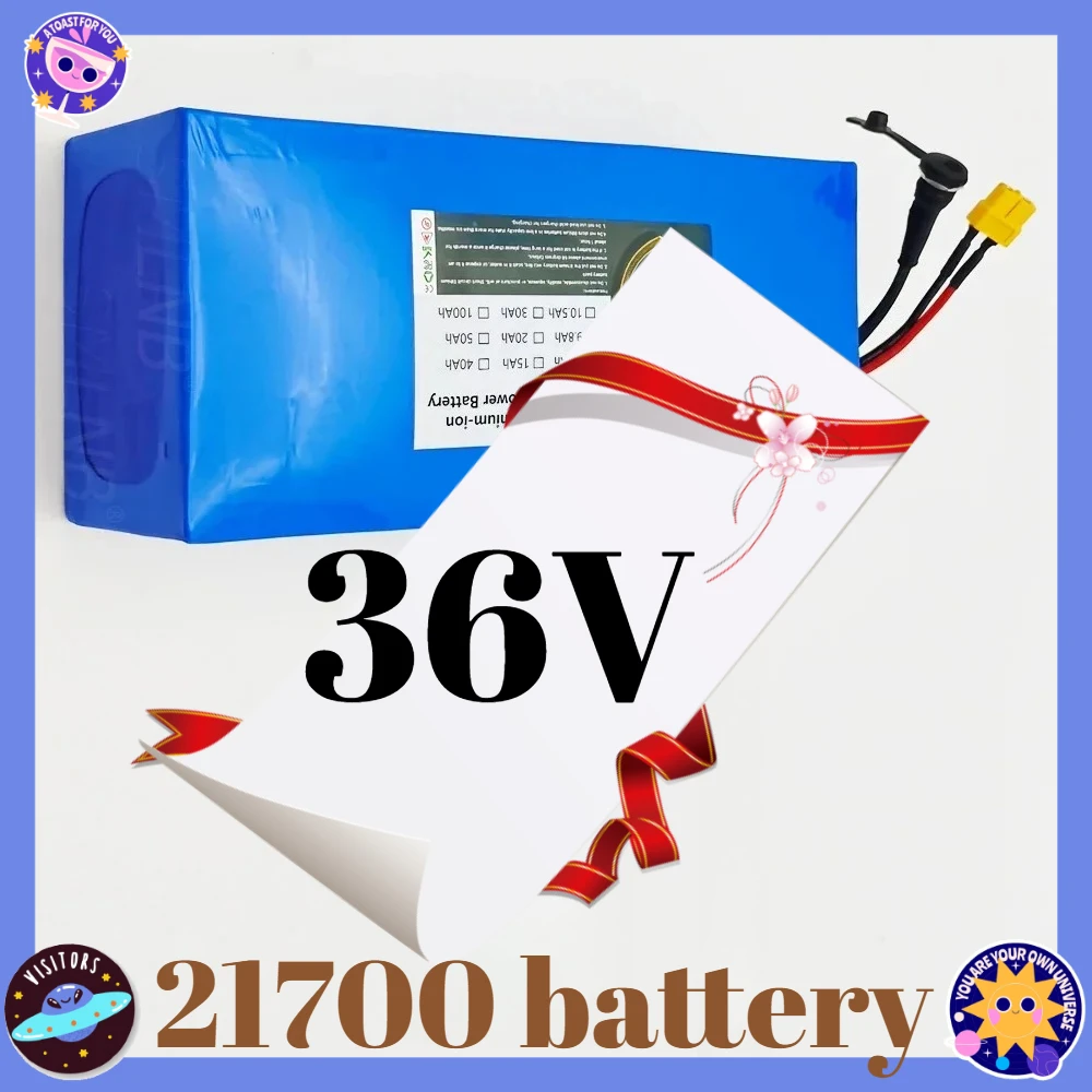 

1000W high-power built-in BMS,various energy storage backup 21700 10S4P 36V 20Ah lithium battery pack,