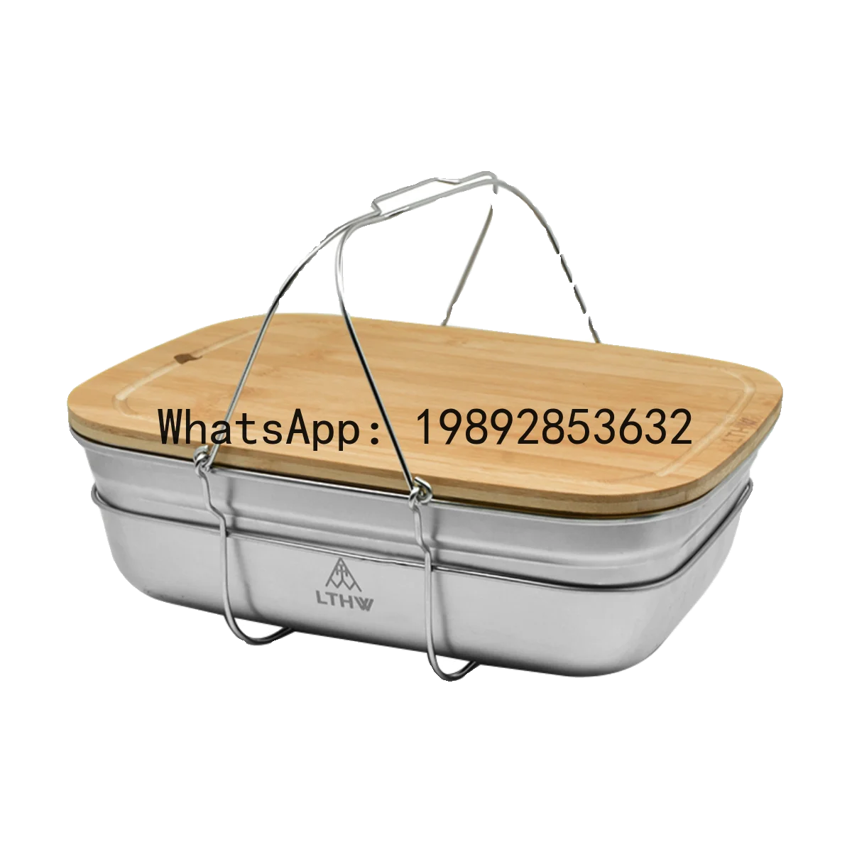 

Универсальный таз PYJ из нержавеющей стали для кемпинга и пикников: для мытья овощей, посуды и с функцией разделки продуктов