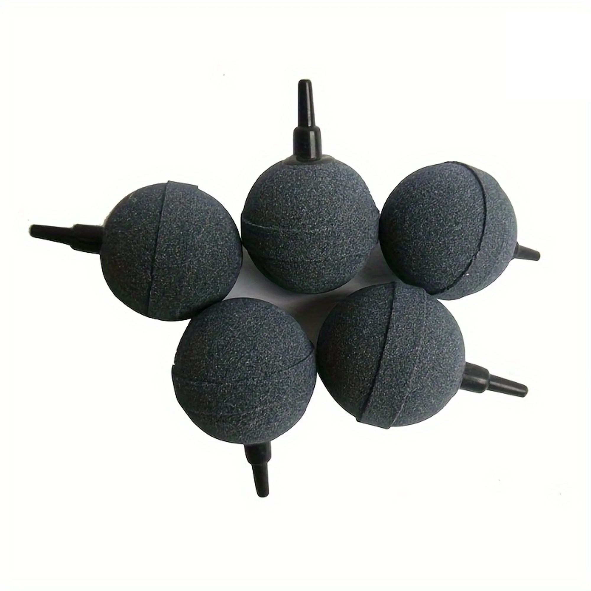 X20mm Aquarium Durable Round Air Stone Mineral Bubble Diffuser Airstones for Aquarium Fish Tank Pump and Hydroponics