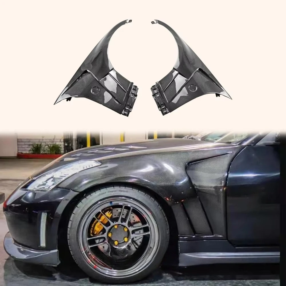 

For 02-08 Z33 350Z EPA1 Style Carbon Fiber Vented Cooling Front Fender