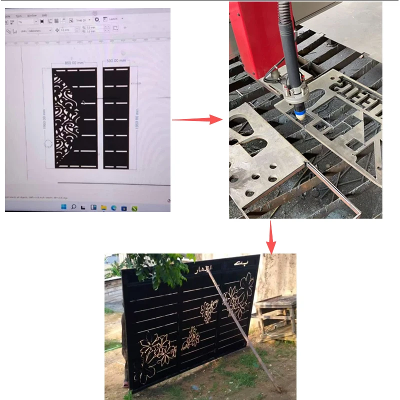 Portable CNC Plasma Cutting Machine | Plasma CNC LGK-200K - 200A Plasma Cutter Kit