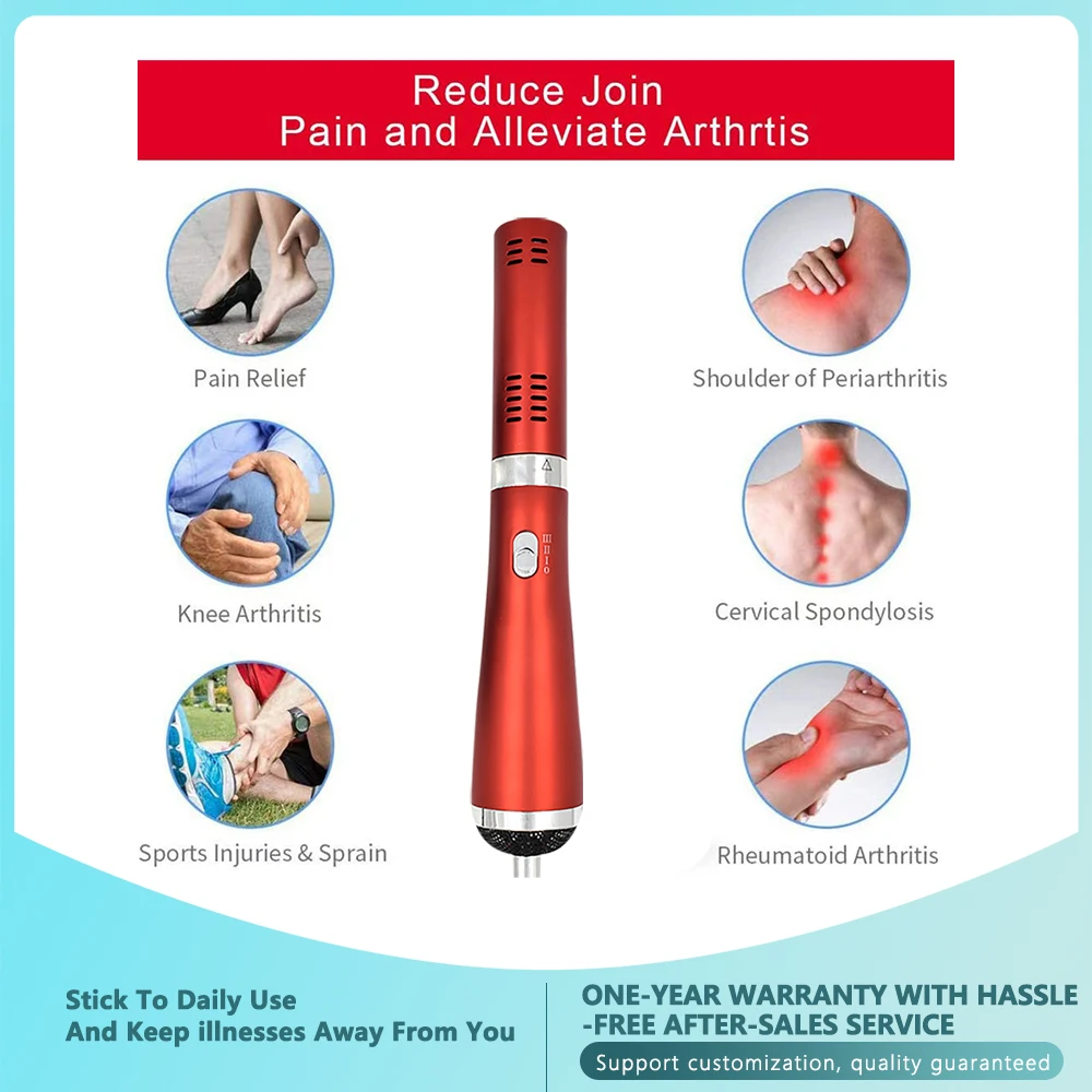Terahertz Therapy Wand Classic 4.0 Pain Relief Device Hot Air Blue Light Wave Machine THZ Energy Iteracare Pain Relief Blower