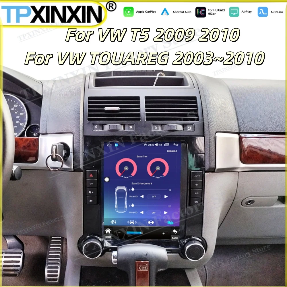 For VW TOUAREG 2003~2010 For VW T5 2009 2010 Android 15 Radio Automotive Multimedia GPS Navigation Car Stereo Receiver Head Unit
