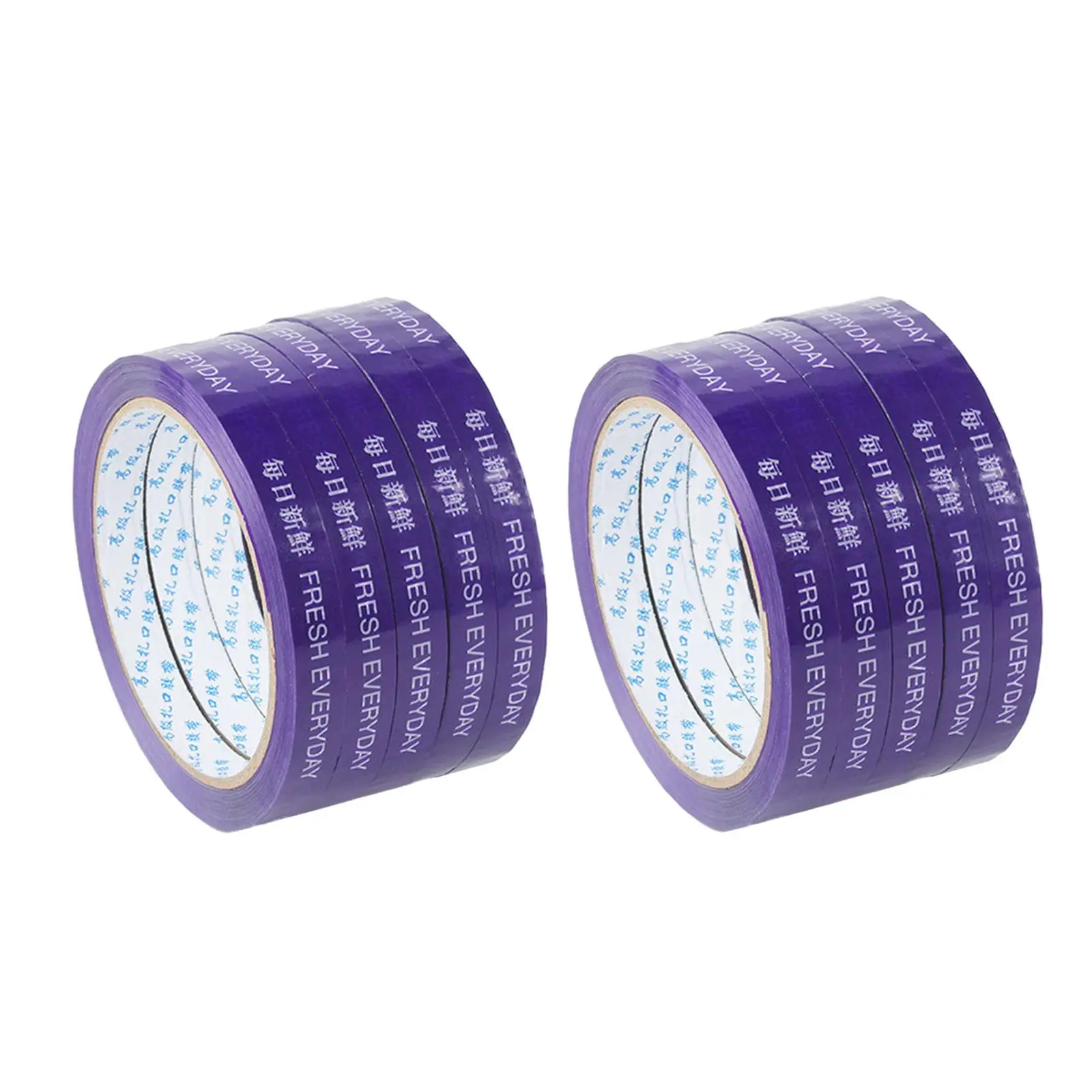 

10x Bag Sealing Tapes Length 55M Packing Tapes Width 1.1cm for Packaging Vegetables Cake Icing Bread Shops