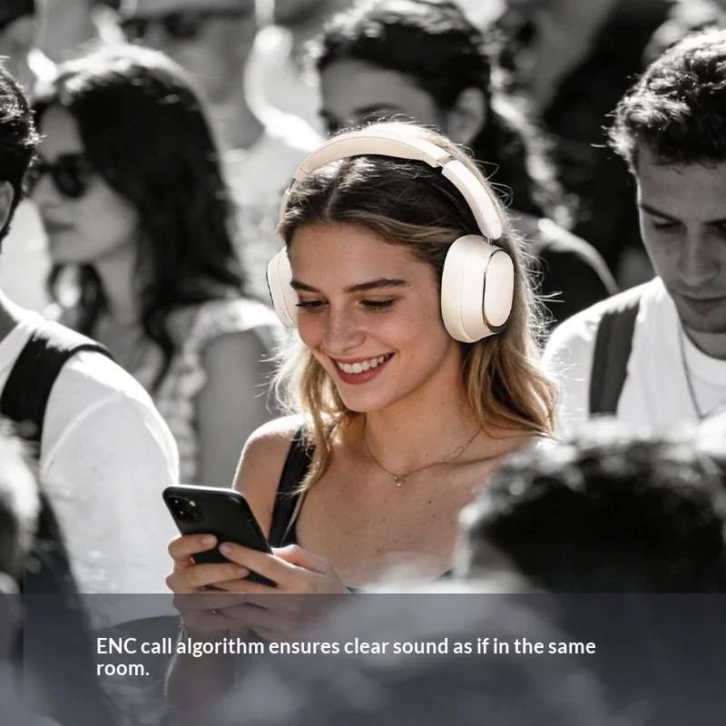 FiiO EH13 헤드폰 오버이어 무선 블루투스 다이나믹 ANC 소음 감소 LDAC HiFi 오디오 긴 배터리 수명 게임용 헤드셋