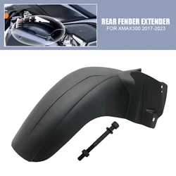 For YAMAHA X-MAX300 Motorcycle Mudguards X-MAX 300 XMAX300 XMAX 300 X-max300 2018 2019 2020 2021 2022 2023 Rear Fender Black ABS