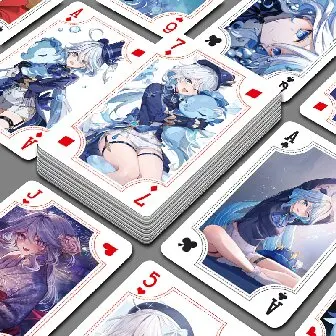 Genshin Impact Furina Poker Playing Cards