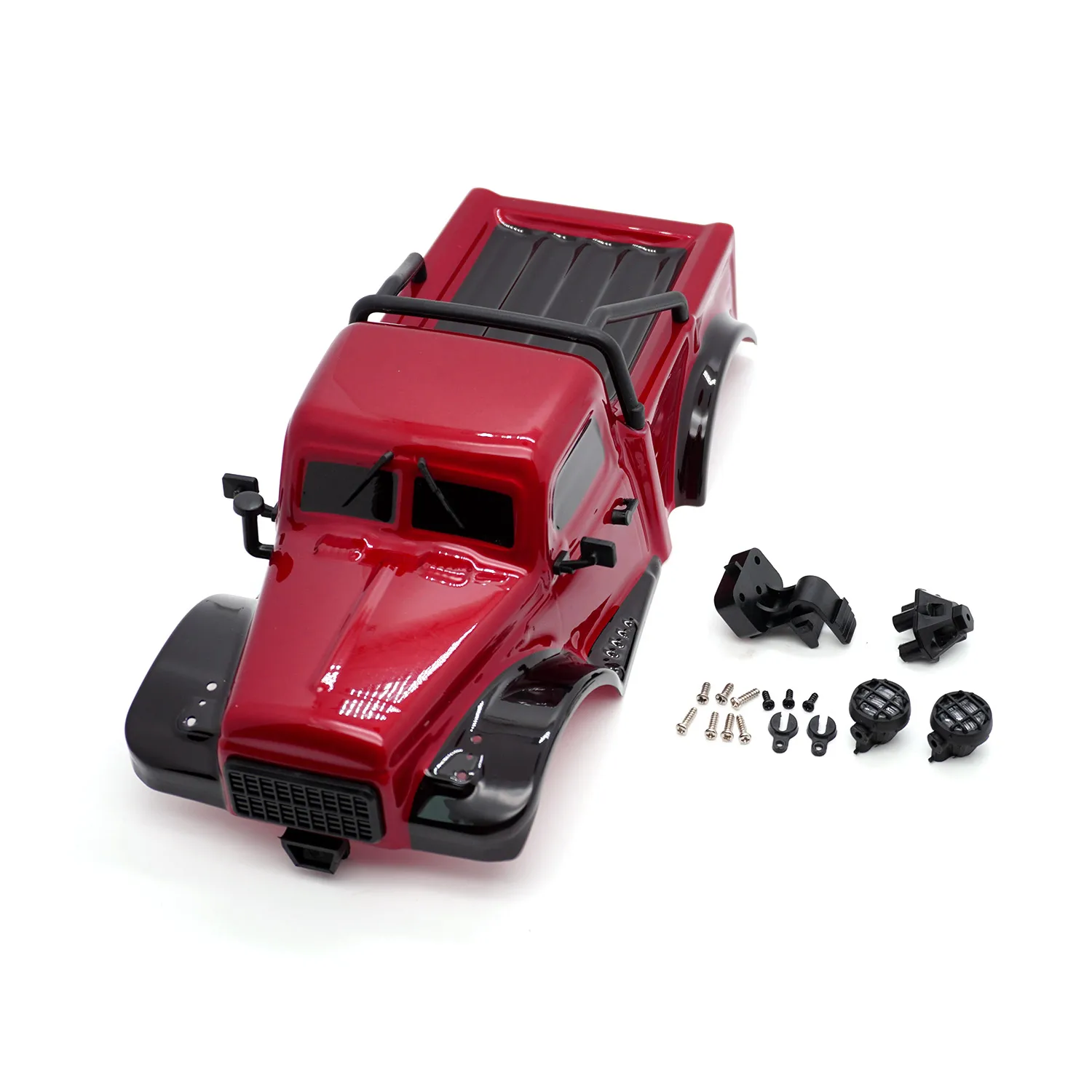 6.10in/155mm Wheelbase ABS Hardtop Body Shell Kit For 1/18 RC Crawler TRX4M Bronco Defender Wrangler Chassis RC Car Shell Parts