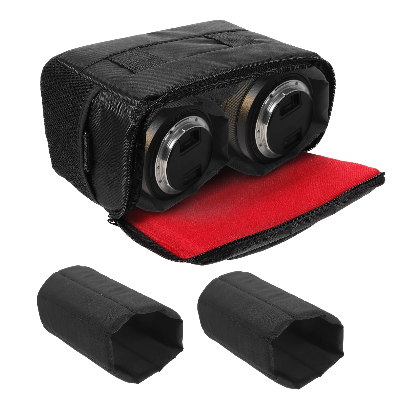 

2pcs Camera Bag Dividers Inserts 11"X4.72" Padded Protective Panels For Backpack Shock Absorbing Organizer Gear Separator